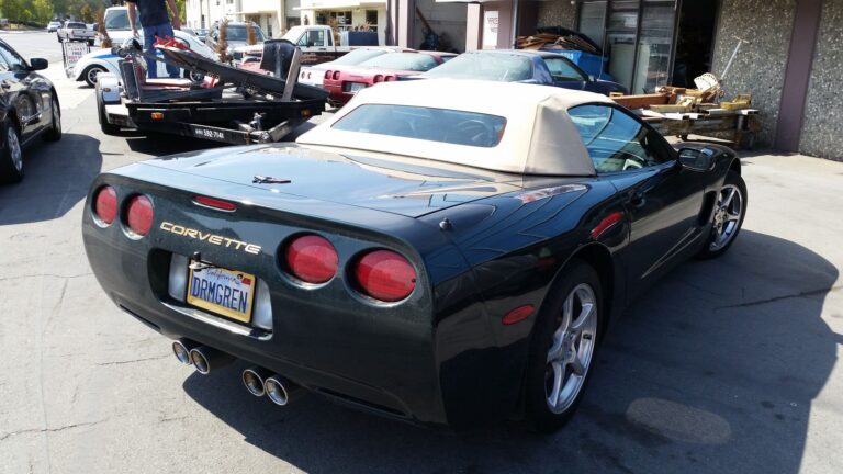 2002 Chevy Corvette collision repair at Automotive Enterprise, San Carlos CA – photo 17