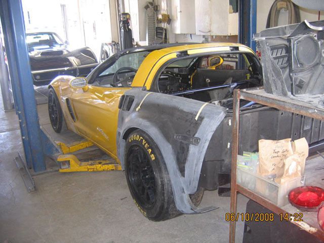 2006 Corvette collision repair at Automotive Enterprise, San Carlos CA – photo 9