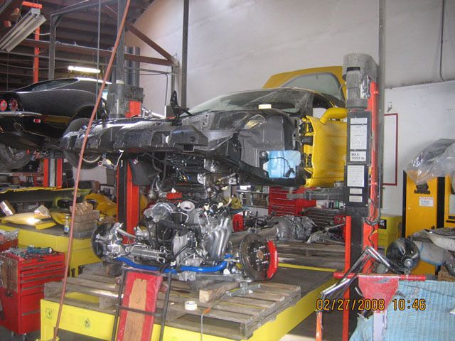 2006 Corvette collision repair at Automotive Enterprise, San Carlos CA – photo 16
