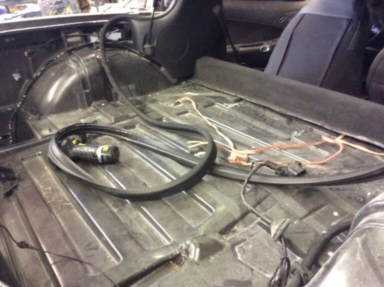 2007 Chevy Corvette Z06 collision repair at Automotive Enterprise, San Carlos CA – photo 6