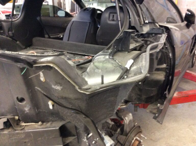 2007 Chevy Corvette Z06 collision repair at Automotive Enterprise, San Carlos CA – photo 7