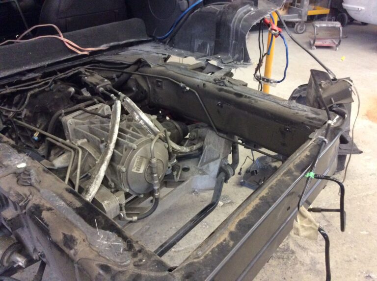 2007 Chevy Corvette Z06 collision repair at Automotive Enterprise, San Carlos CA – photo 10