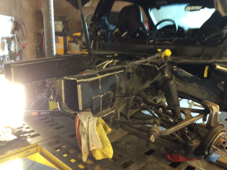 2007 Chevy Corvette Z06 collision repair at Automotive Enterprise, San Carlos CA – photo 12