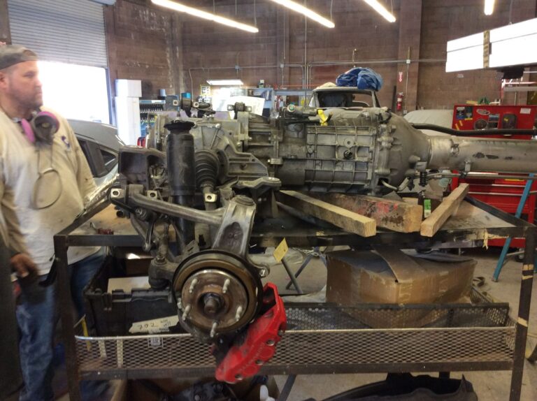 2007 Chevy Corvette Z06 collision repair at Automotive Enterprise, San Carlos CA – photo 16