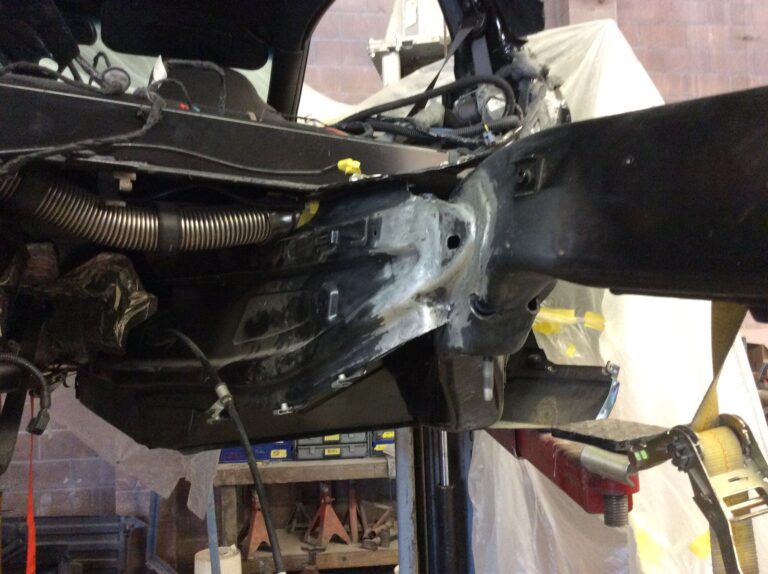 2007 Chevy Corvette Z06 collision repair at Automotive Enterprise, San Carlos CA – photo 21