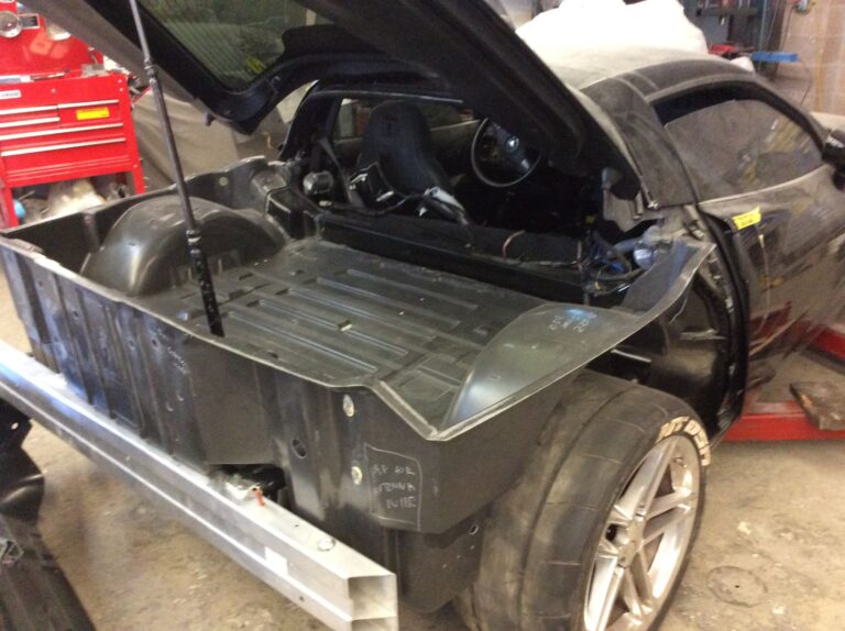 2007 Chevy Corvette Z06 collision repair at Automotive Enterprise, San Carlos CA – photo 23