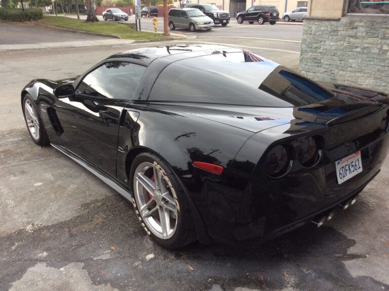 2007 Chevy Corvette Z06 collision repair at Automotive Enterprise, San Carlos CA – photo 33