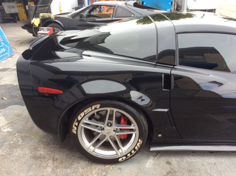 2007 Chevy Corvette Z06 collision repair at Automotive Enterprise, San Carlos CA – photo 36