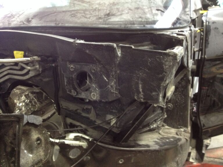2013 Chevy Corvette Grand Sport collision repair at Automotive Enterprise, San Carlos CA – photo 2