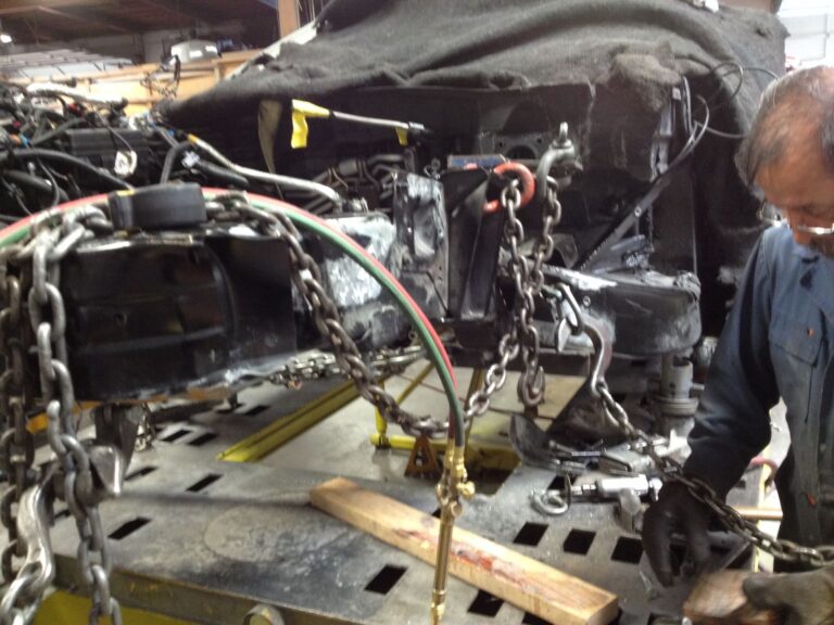 2013 Chevy Corvette Grand Sport collision repair at Automotive Enterprise, San Carlos CA – photo 3