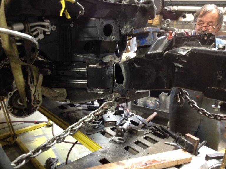 2013 Chevy Corvette Grand Sport collision repair at Automotive Enterprise, San Carlos CA – photo 4