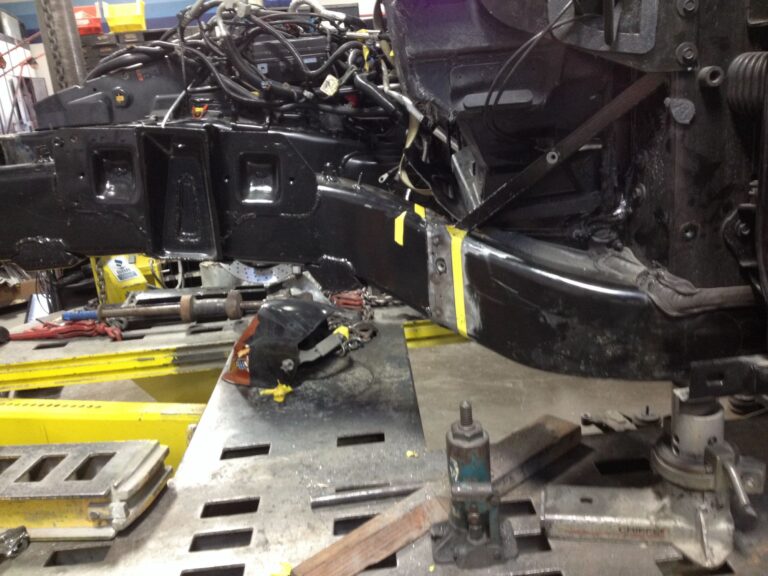 2013 Chevy Corvette Grand Sport collision repair at Automotive Enterprise, San Carlos CA – photo 5