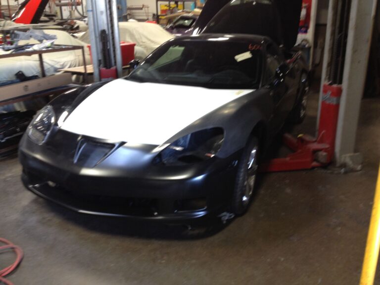 2013 Chevy Corvette Grand Sport collision repair at Automotive Enterprise, San Carlos CA – photo 11