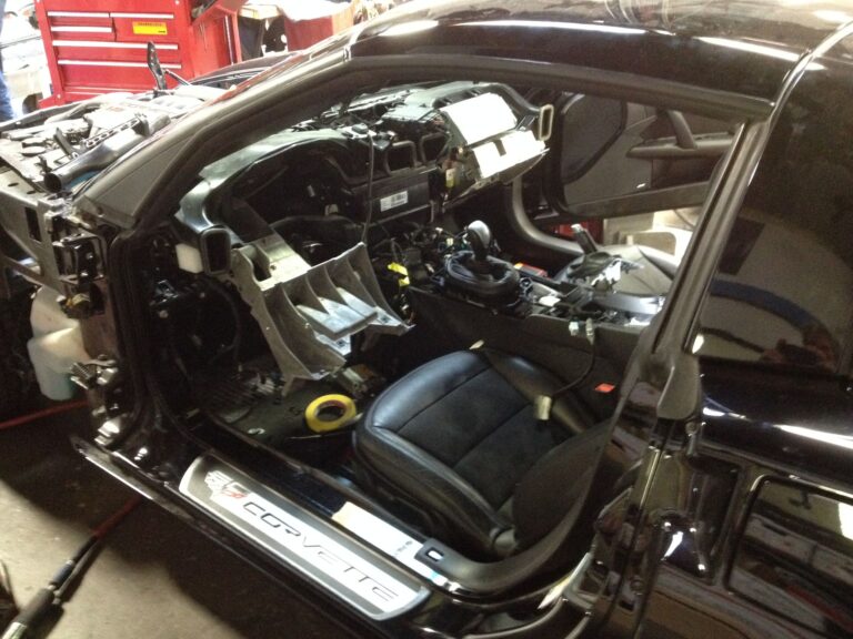 2013 Chevy Corvette Grand Sport collision repair at Automotive Enterprise, San Carlos CA – photo 12