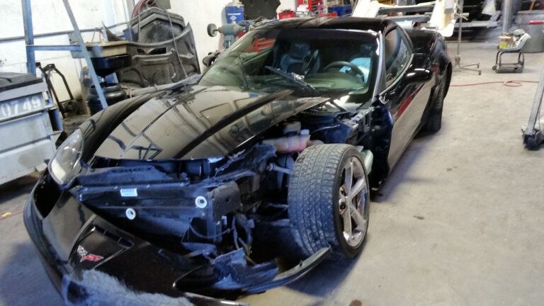 2013 Chevy Corvette Grand Sport collision repair at Automotive Enterprise, San Carlos CA – photo 14