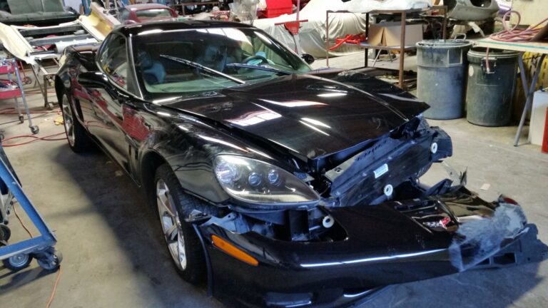 2013 Chevy Corvette Grand Sport collision repair at Automotive Enterprise, San Carlos CA – photo 15