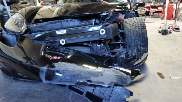 2013 Chevy Corvette Grand Sport collision repair at Automotive Enterprise, San Carlos CA – photo 17