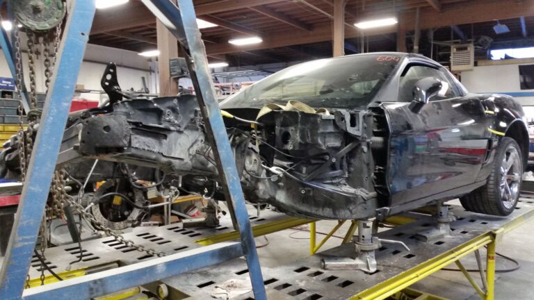 2013 Chevy Corvette Grand Sport collision repair at Automotive Enterprise, San Carlos CA – photo 24