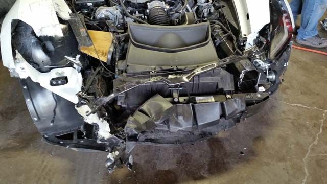 2014 Corvette collision repair at Automotive Enterprise, San Carlos CA – photo 4