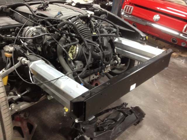 2014 Corvette collision repair at Automotive Enterprise, San Carlos CA – photo 5