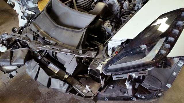 2014 Corvette collision repair at Automotive Enterprise, San Carlos CA – photo 8