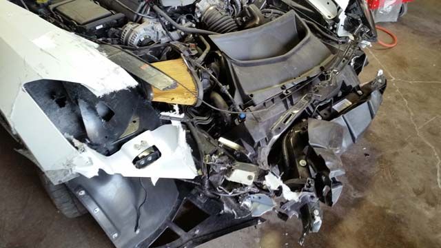 2014 Corvette collision repair at Automotive Enterprise, San Carlos CA – photo 9