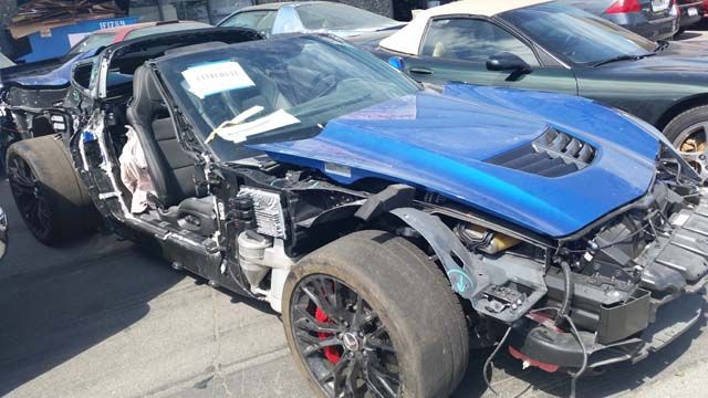 2015 Corvette Z06 collision repair at Automotive Enterprise, San Carlos CA – photo 11