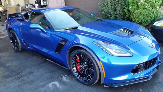 2015 Corvette Z06 collision repair at Automotive Enterprise, San Carlos CA – photo 16