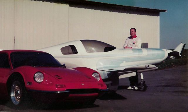 Wally Dean’s Lancair fiberglass repair at Automotive Enterprise, San Carlos CA – photo 1
