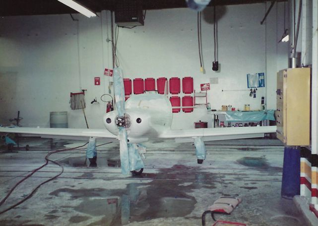 Wally Dean’s Lancair fiberglass repair at Automotive Enterprise, San Carlos CA – photo 2