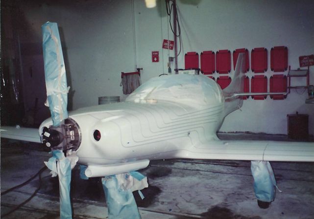 Wally Dean’s Lancair fiberglass repair at Automotive Enterprise, San Carlos CA – photo 3