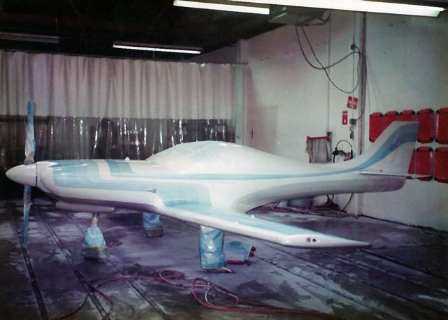 Wally Dean’s Lancair fiberglass repair at Automotive Enterprise, San Carlos CA – photo 7