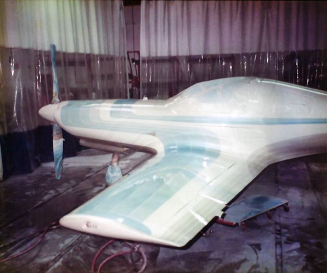 Wally Dean’s Lancair fiberglass repair at Automotive Enterprise, San Carlos CA – photo 9