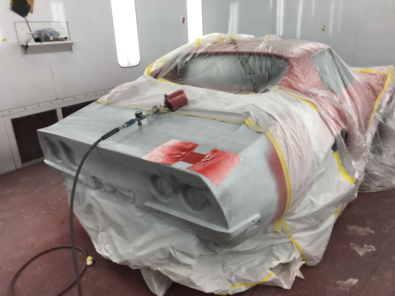 1969 Corvette collision repair at Automotive Enterprise, San Carlos CA – photo 2