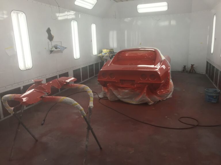 1969 Corvette collision repair at Automotive Enterprise, San Carlos CA – photo 4