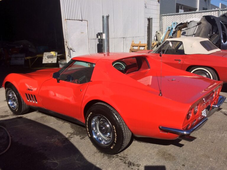 1969 Corvette collision repair at Automotive Enterprise, San Carlos CA – photo 7