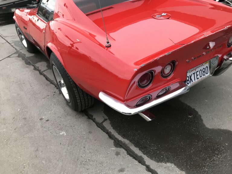 1969 Corvette collision repair at Automotive Enterprise, San Carlos CA – photo 8