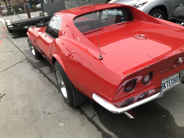1969 Corvette collision repair at Automotive Enterprise, San Carlos CA – photo 9