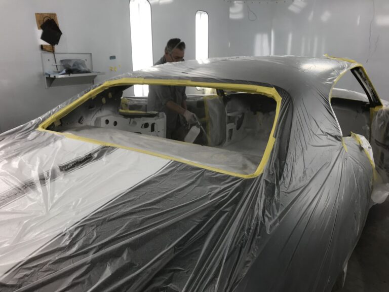 1970 Chevy Chevelle collision repair at Automotive Enterprise, San Carlos CA – photo 6