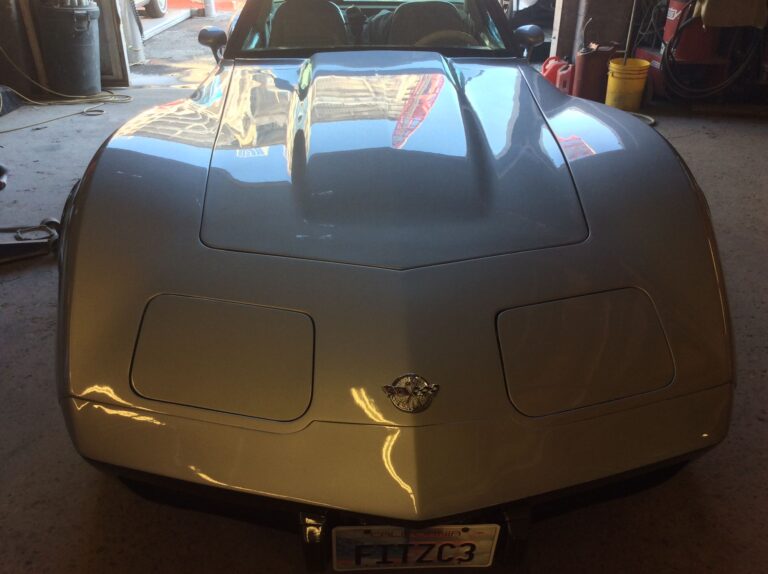 1978 Corvette 25TH Anniversary Edition Stripes Install stripes at Automotive Enterprise, San Carlos CA – photo 6