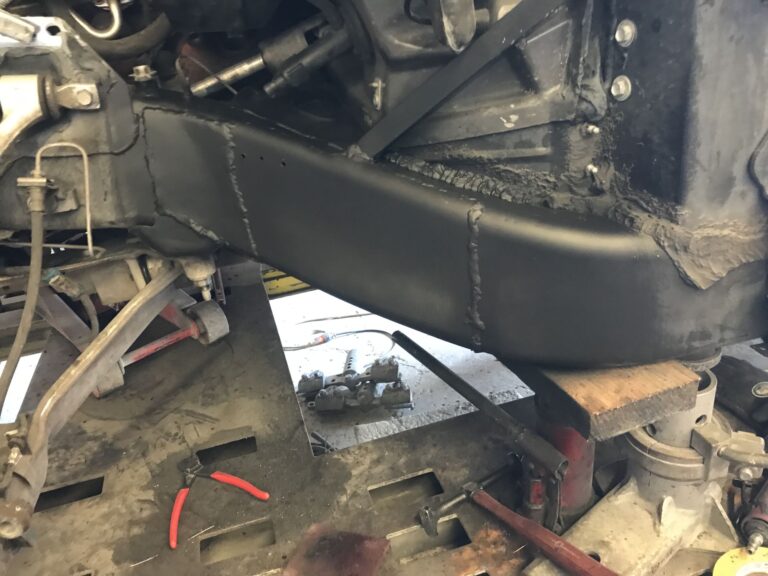 1999 Corvette Frame Repair frame repair at Automotive Enterprise, San Carlos CA – photo 1