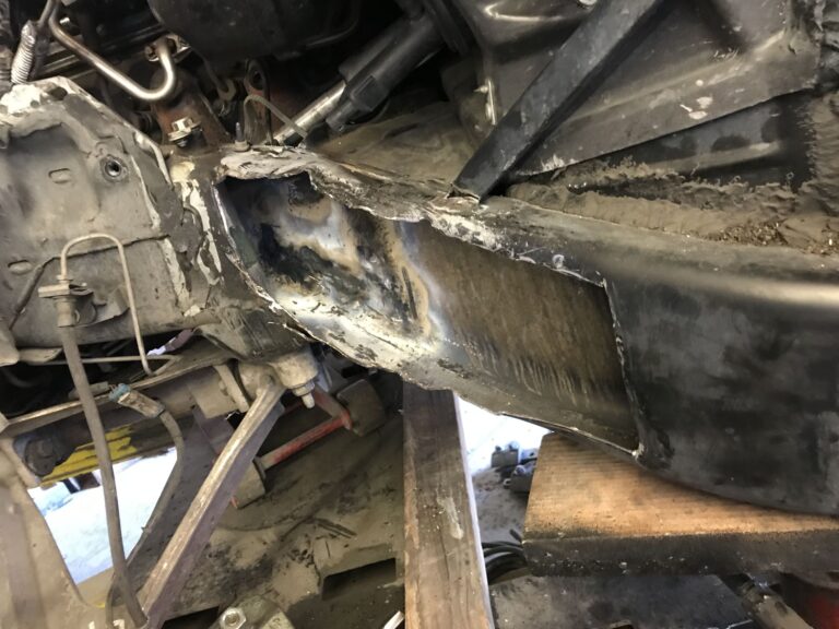 1999 Corvette Frame Repair frame repair at Automotive Enterprise, San Carlos CA – photo 4