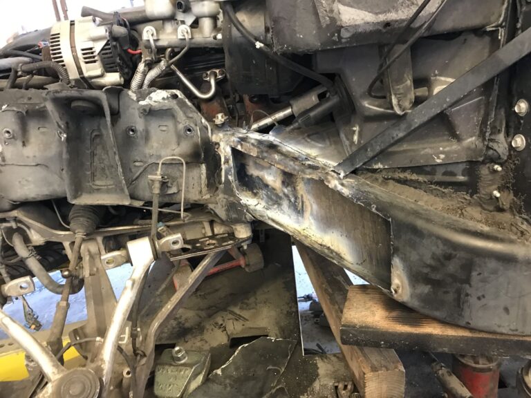1999 Corvette Frame Repair frame repair at Automotive Enterprise, San Carlos CA – photo 6