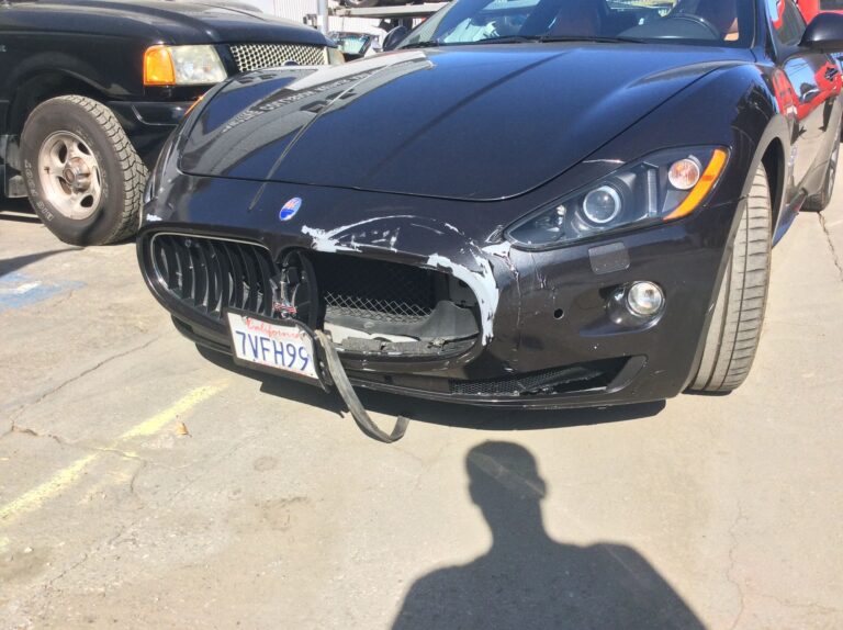 2012 Maserati Gran Turismo collision repair at Automotive Enterprise, San Carlos CA – photo 3