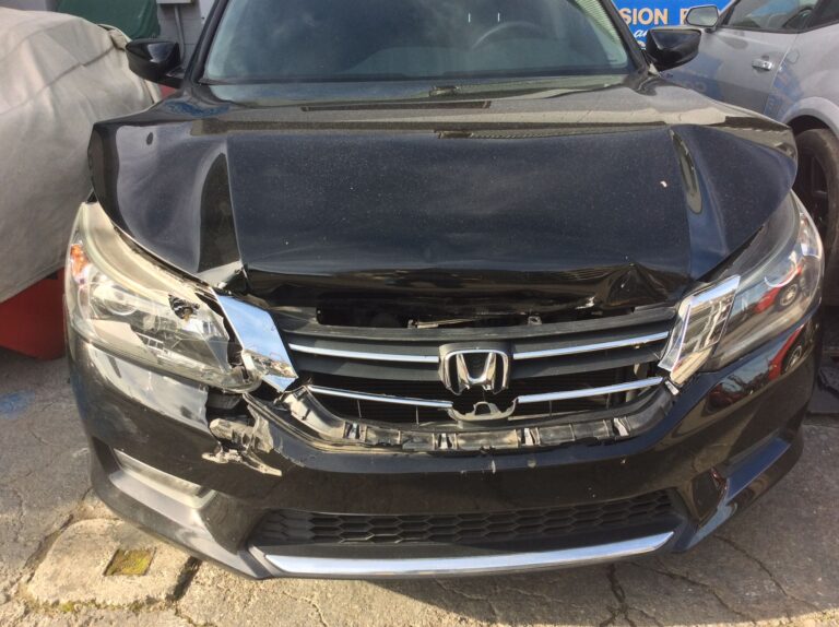 2015 Honda Accord collision repair at Automotive Enterprise, San Carlos CA – photo 1
