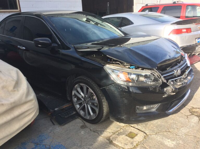 2015 Honda Accord collision repair at Automotive Enterprise, San Carlos CA – photo 3