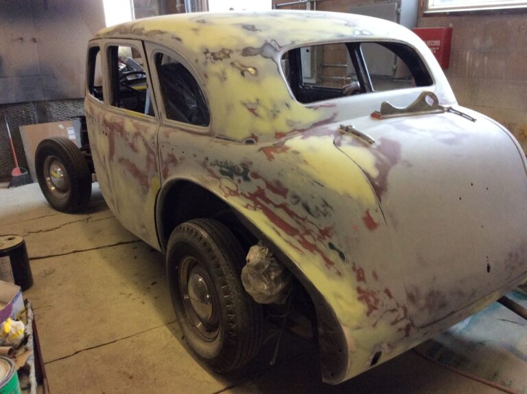 1939 PONTIAC DELUXE collision repair at Automotive Enterprise, San Carlos CA – photo 1