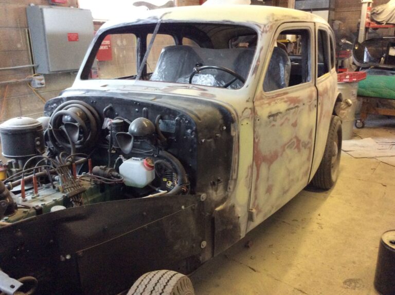 1939 PONTIAC DELUXE collision repair at Automotive Enterprise, San Carlos CA – photo 4