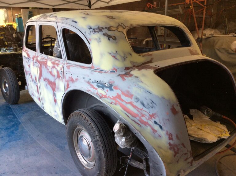 1939 PONTIAC DELUXE collision repair at Automotive Enterprise, San Carlos CA – photo 5