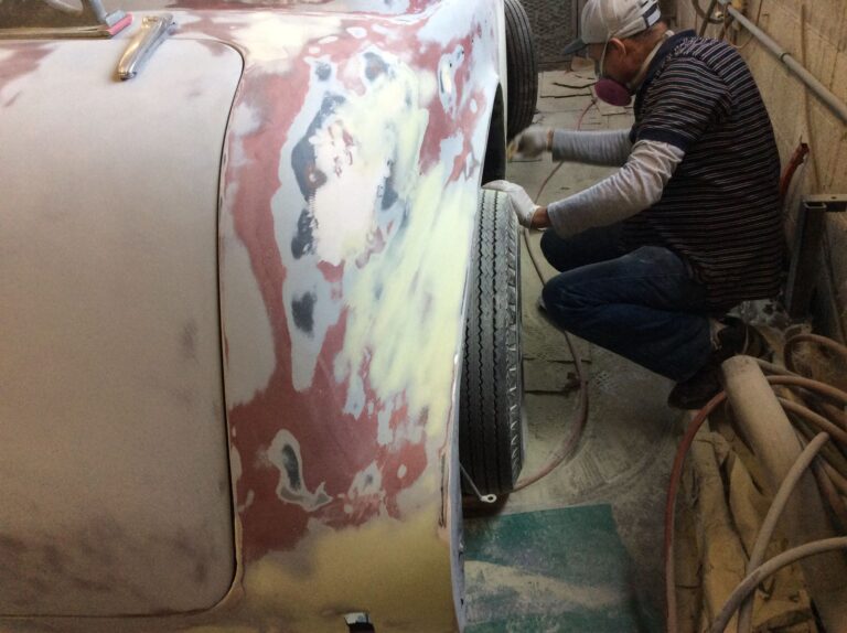 1939 PONTIAC DELUXE collision repair at Automotive Enterprise, San Carlos CA – photo 6
